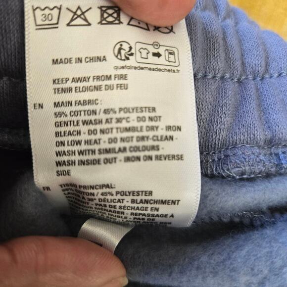 NWT Von Dutch Sweatpants Mens Medium Joggers Dirty Blue - Picture 7 of 12